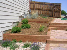 Construction Project by Rittz Services:  Timber Walls With Flagstone